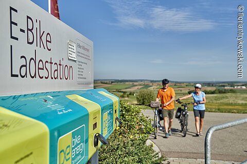 E-Bike Ladestation (Romantisches Franken)