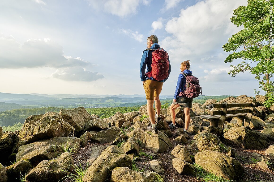 Ausblick in das Land der offenen Fernen (Rhön) Ausblick in das Land der offenen Fernen (Rhön)