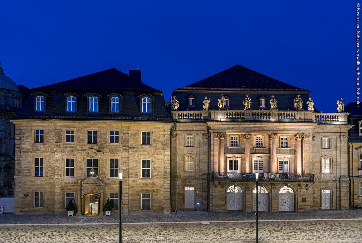 Opernhaus und Redoutenhaus (Bayreuth, Fichtelgebirge) Opernhaus und Redoutenhaus (Bayreuth, Fichtelgebirge)