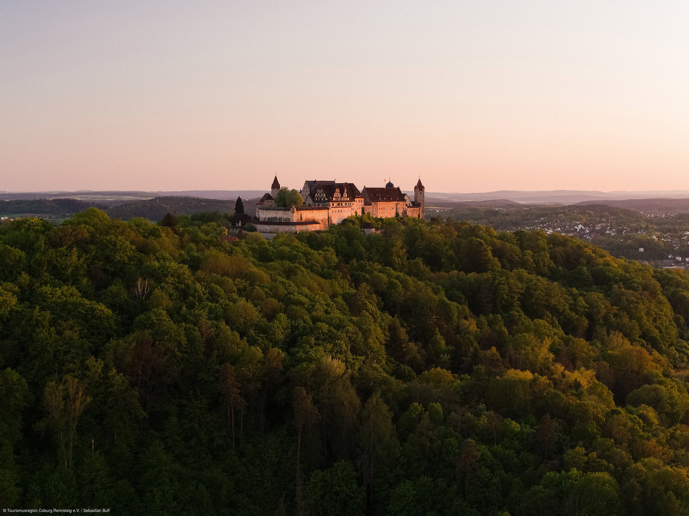 Luftaufnahme Veste Coburg (Coburg, Coburg.Rennsteig) Luftaufnahme Veste Coburg (Coburg, Coburg.Rennsteig)
