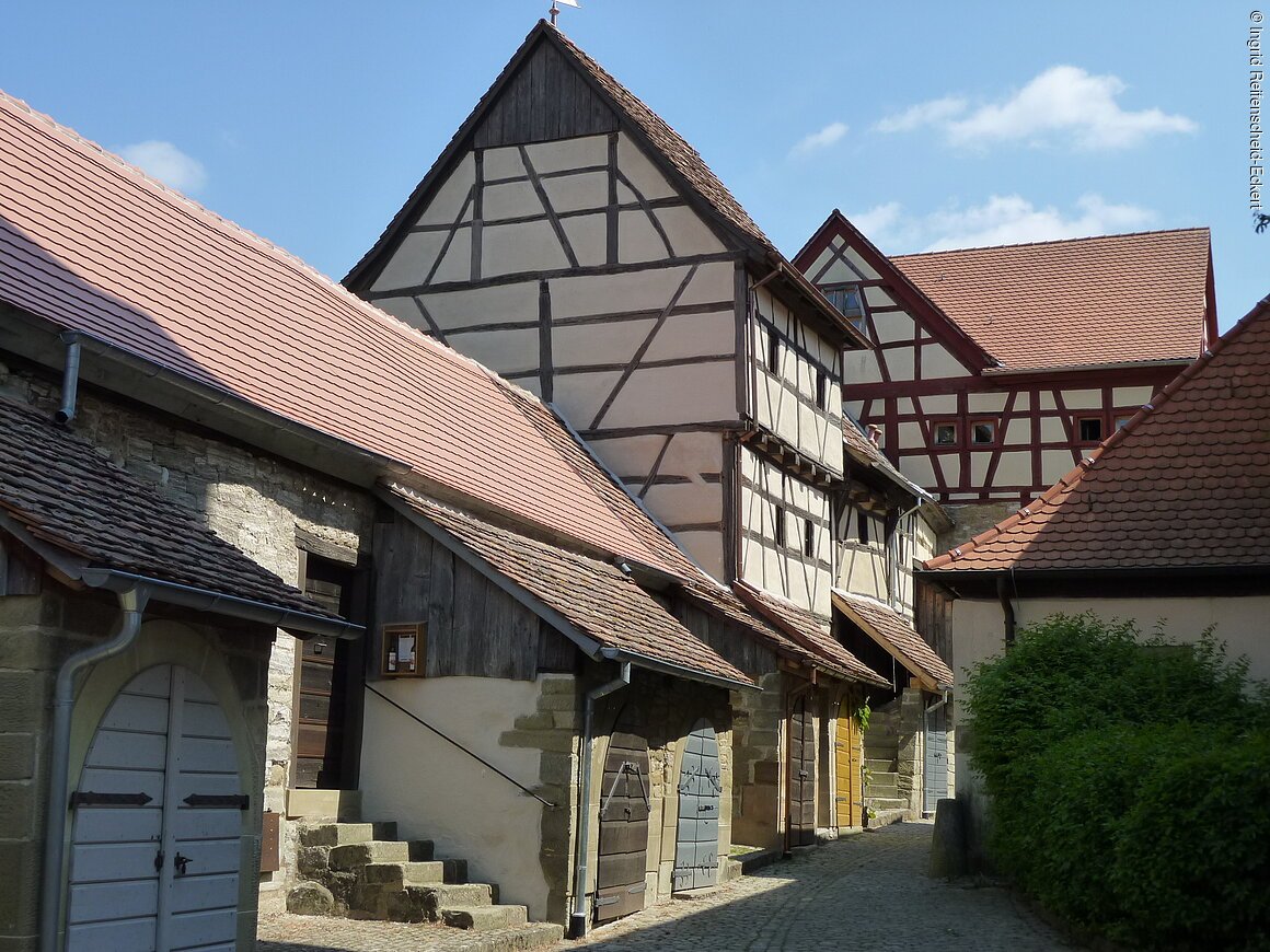 Kirchenburg Hüttenheim (Willanzheim, Fränkisches Weinland)