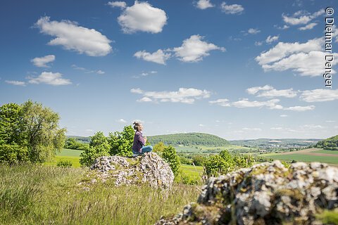 Entspannen in der Natur (Treuchtlingen, Naturpark Altmühltal)