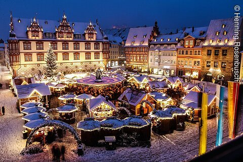 Coburger Weihnachtsmarkt (Coburg, Coburg.Rennsteig)