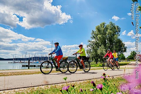 Radfahren Brombach-Altmühlsee (Fränkisches Seenland)