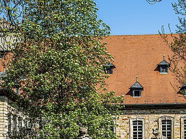 Eingangsportal Schloss (Burgpreppach, Haßberge)