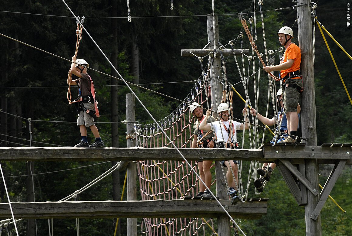 Hochseilgarten (Steinach, Coburg.Rennsteig)