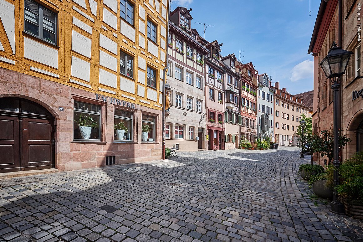 Weißgerbergasse (Nürnberg, Städteregion Nürnberg) Weißgerbergasse Nürnberg | Nuremberg Tanners' Lane