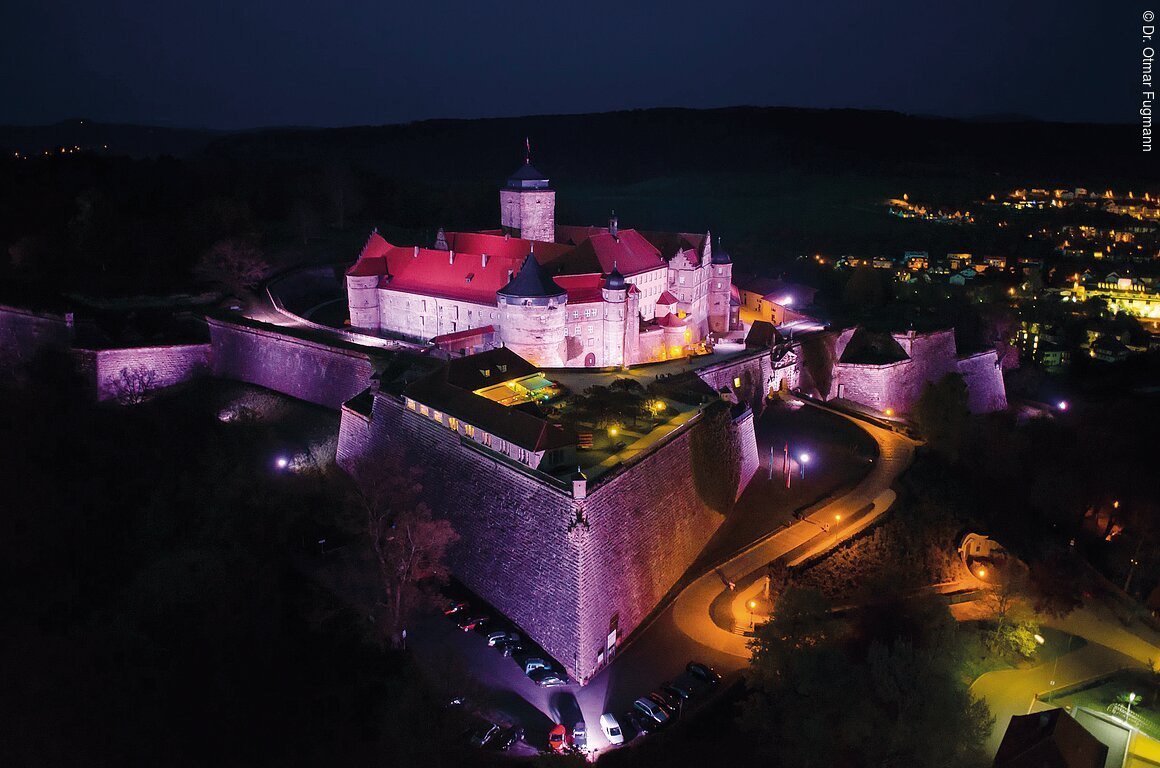 Kronach, Festung Rosenberg als Kulisse der Rosenberg-Festspiele