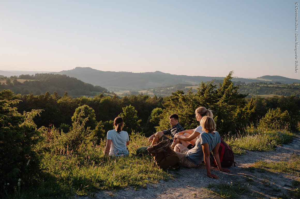 Wanderung - Tour "Weinhügel" (Obermain.Jura)