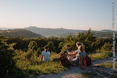 Wanderung - Tour "Weinhügel" (Obermain.Jura)