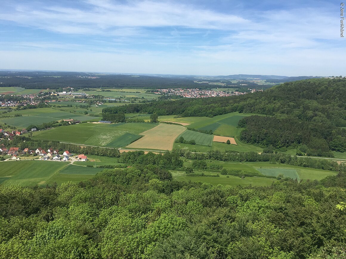 Blick vom Glatzenstein (Neunkirchen a.Sand, Nürnberger Land)
