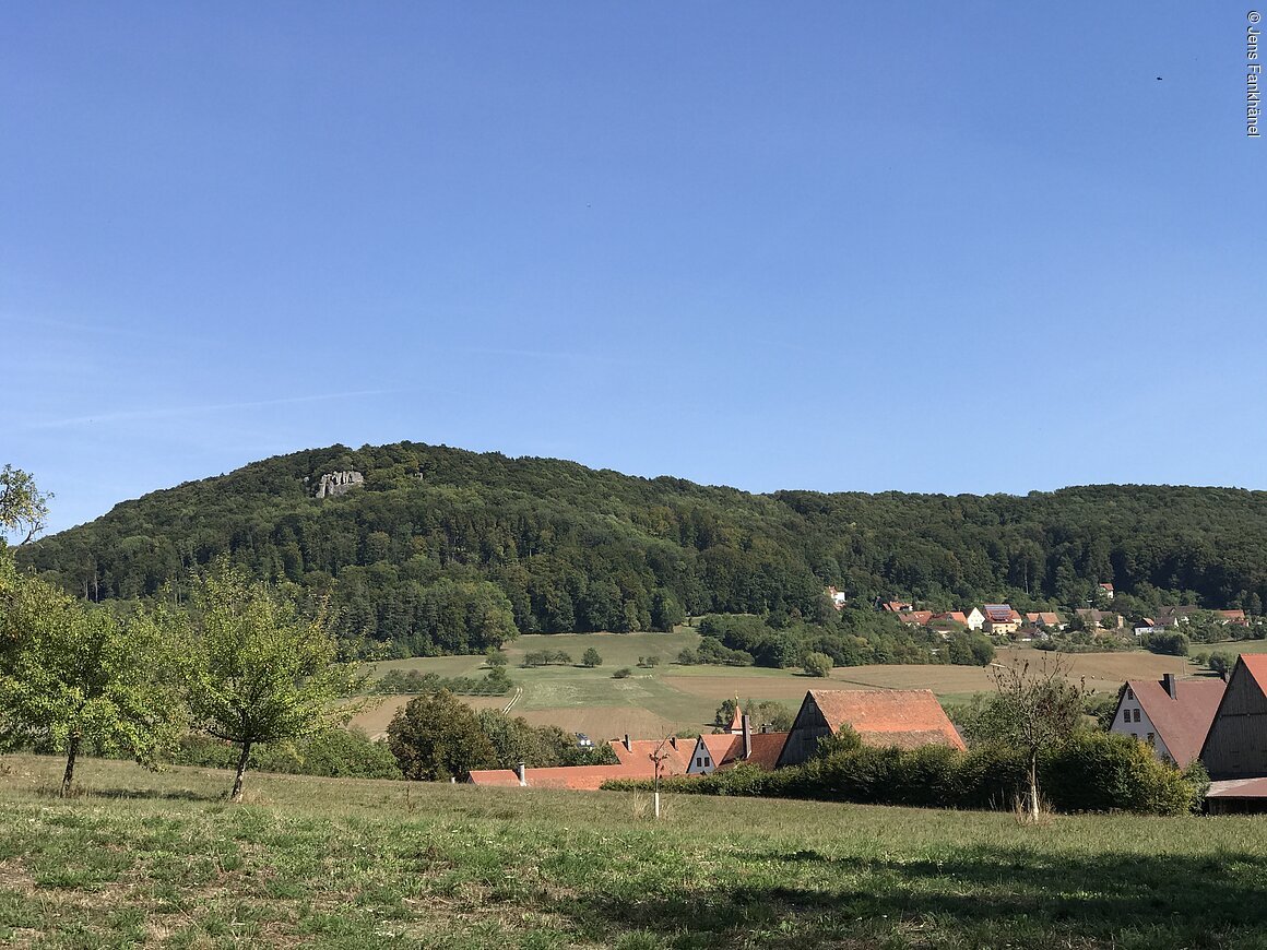 Blick zum Glatzenstein (Neunkirchen a.Sand-Weißenbach, Nürnberger Land)