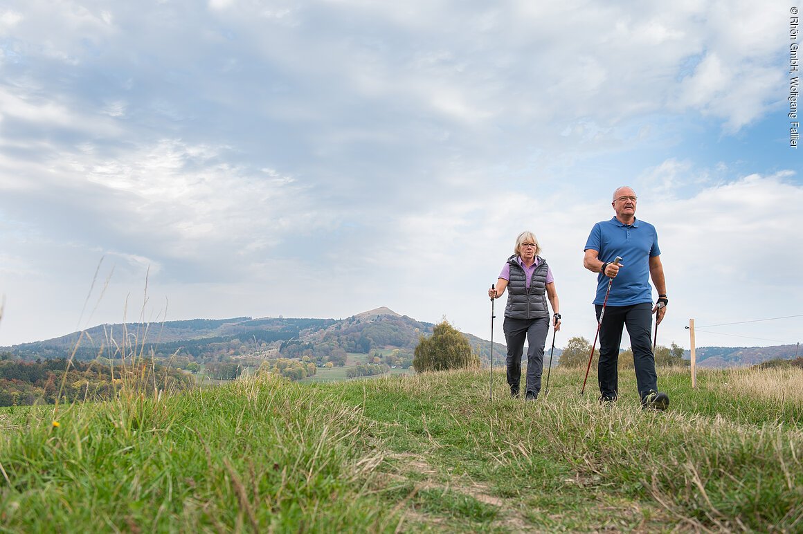 Nordic Walking in der Rhön