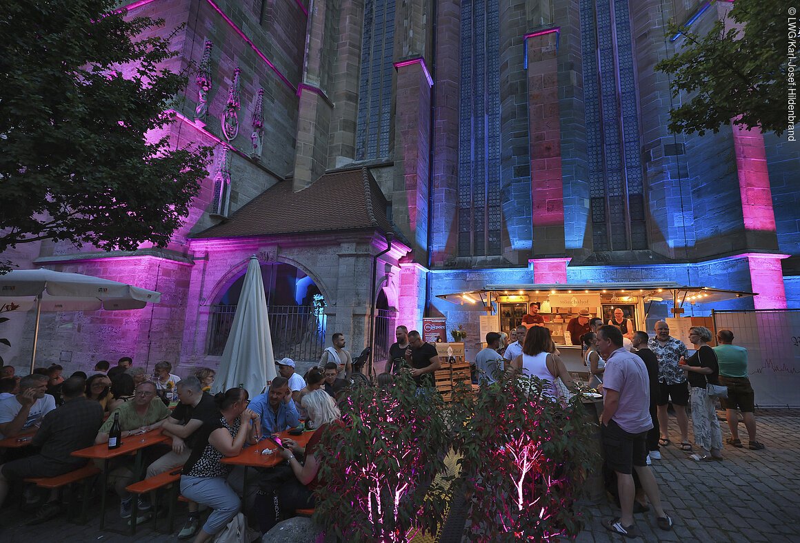 Weindorf Weindorf Rothenburg. Foto: Karl-Josef Hildenbrand/Bayerische Landesanstalt für Wein- und Gartenbau