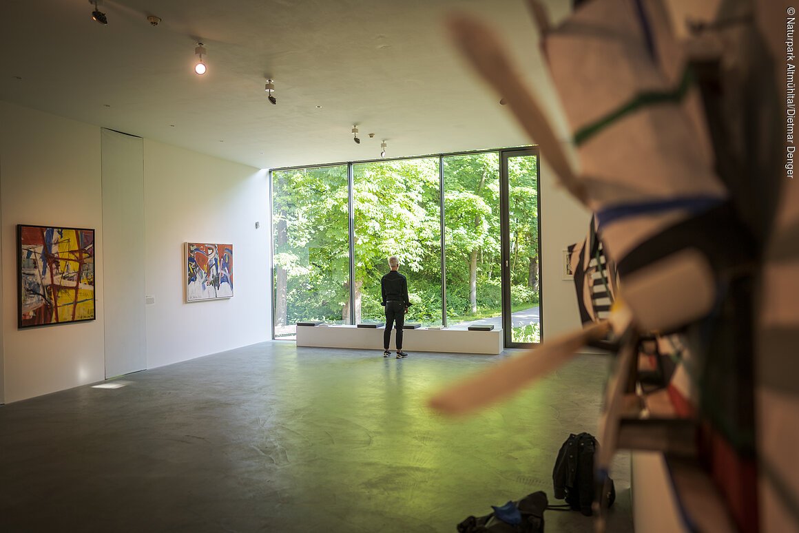 Thomas Weber im Museum Lothar Fischer
