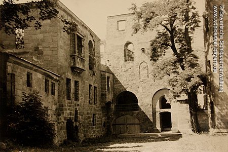 Innenhof 1966, Cadolzburg