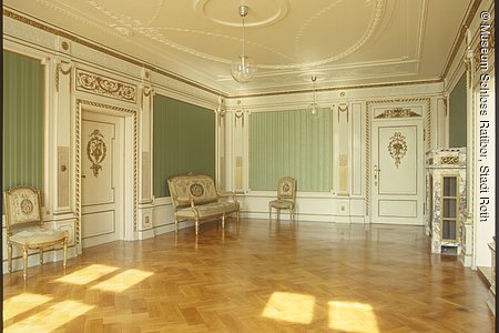 Musikzimmer, Schloss Ratibor, Roth