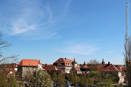 Altes Schloss mit Stadtmauer, Neustadt a.d.Aisch