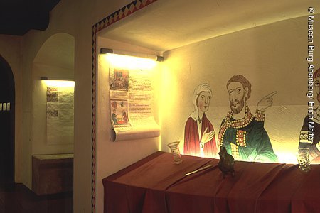 Tafel des Adels im Haus fränkischer Geschichte, Burg Abenberg
