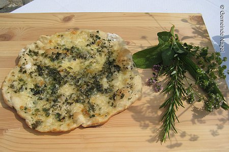 Wildkräuterpizza (Nagel, Fichtelgebirge)