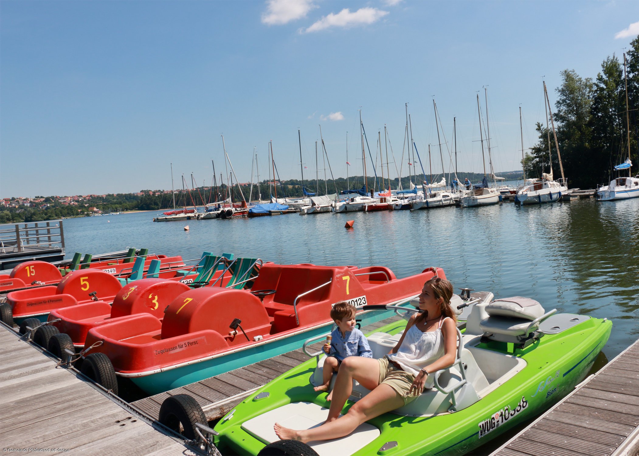 Tretboot (Pfofeld, Fränkisches Seenland)