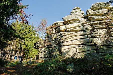 Felstürme im Fichtelgebirge