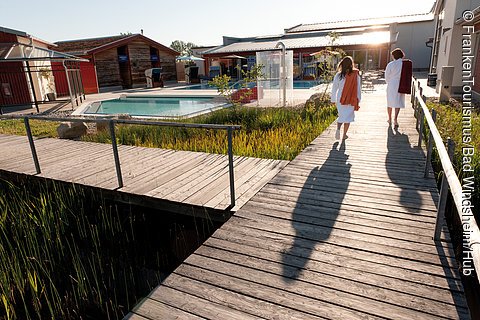 Saunagarten Franken-Therme (Bad Windsheim, Steigerwald)