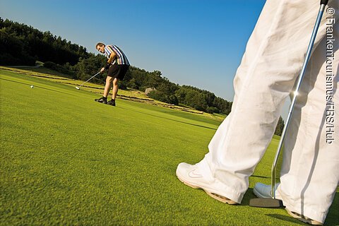 Golfen bei Weidenloh (Fränkische Schweiz)