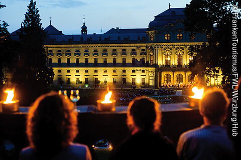 Hofgarten der Residenz (Würzburg, Fränkisches Weinland)