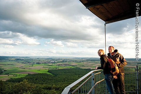 Aussichtsturm "Schwedenschanze" (Haßberge)