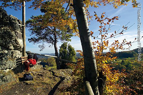 Aussichtsplatz Schlossberg (bei Haidhof-Gräfenberg, Fränkische Schweiz)