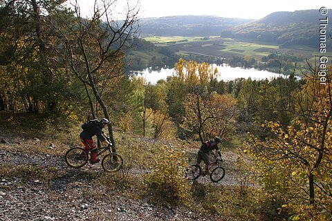 Mountainbiker (bei Happurg, Nürnberger Land)