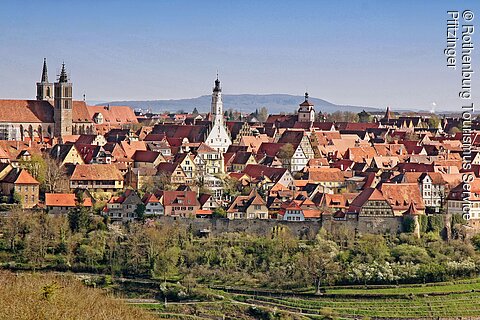 Stadtsilhouette (Rothenburg o.d.T./Romantisches Franken)