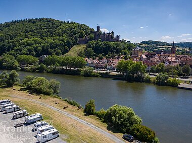 Burg Wertheim am Main mit Wohnmobilstellplatz (Wertheim/Liebliches Taubertal)