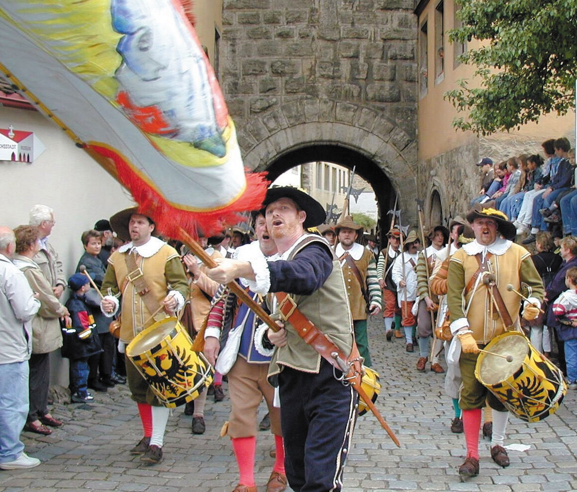 Festspiele in Rothenburg
