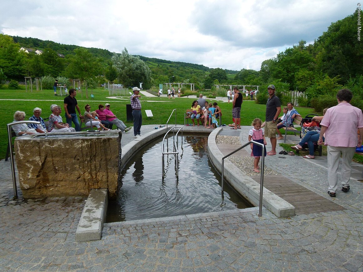 Kneipp-Anlage im Gesundheitsgarten (Zellingen-Retzbach, Fränkisches Weinland)