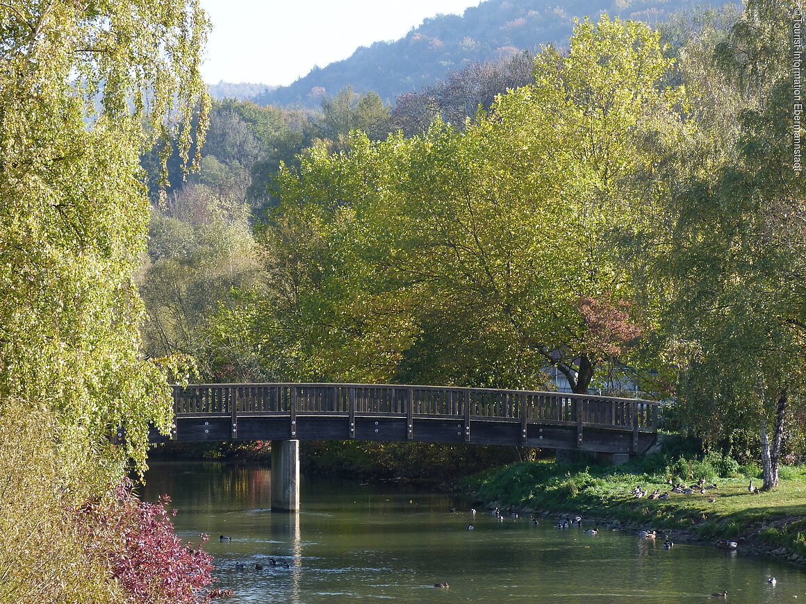 Idylle an der Wiesent (Ebermannstadt, Fränkische Schweiz)