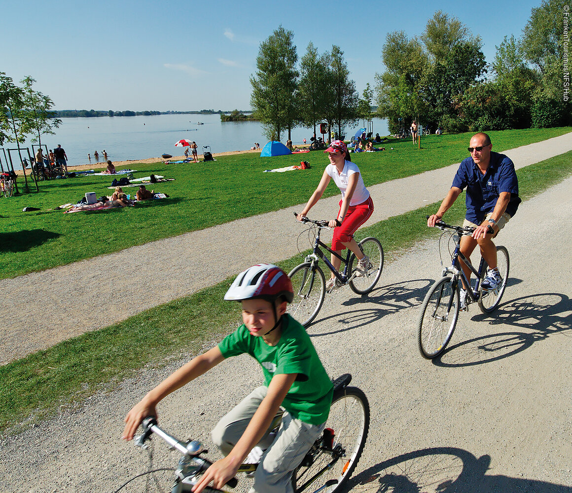 Radler am Altmühlsee (Fränkisches Seenland)