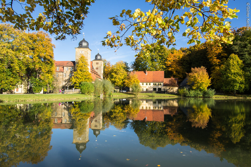 Blick auf das Schloss (Thurnau, Fränkische Schweiz)