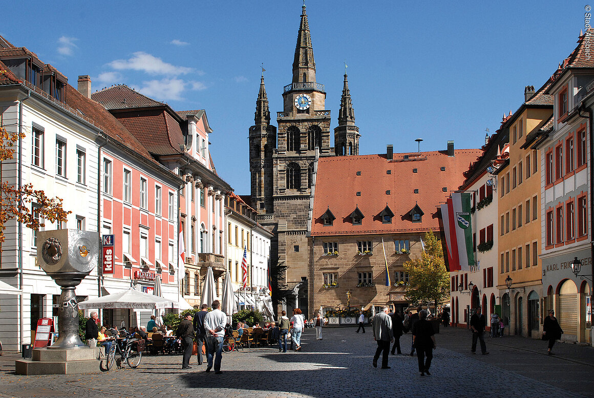 Martin-Luther-Platz (Ansbach, Romantisches Franken) Martin-Luther-Platz (Ansbach, Romantisches Franken)