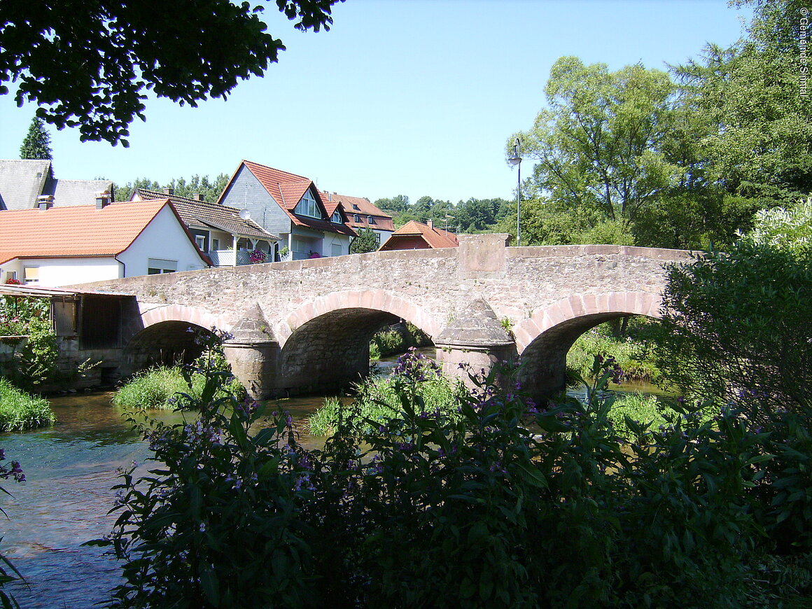 Alte Brücke, Altengronau (Sinntal, Spessart-Mainland)