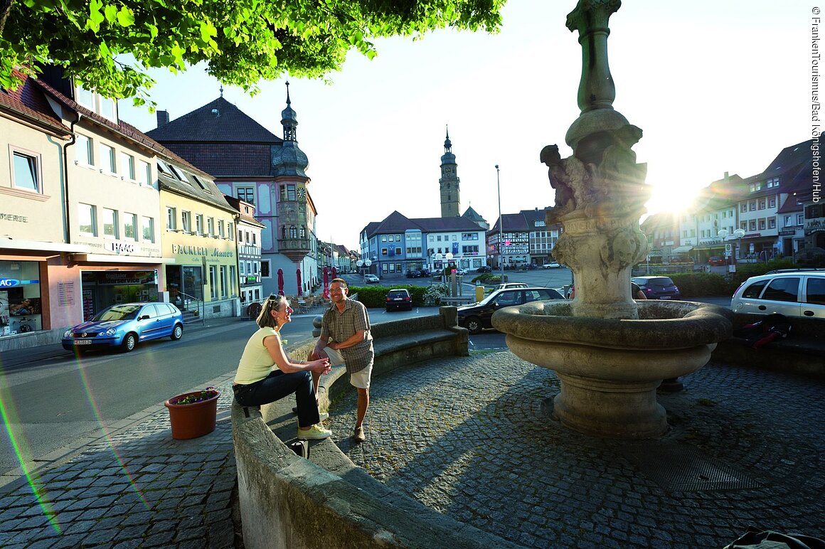 Marktplatz (Bad Königshofen, Haßberge) Marktplatz (Bad Königshofen, Haßberge)