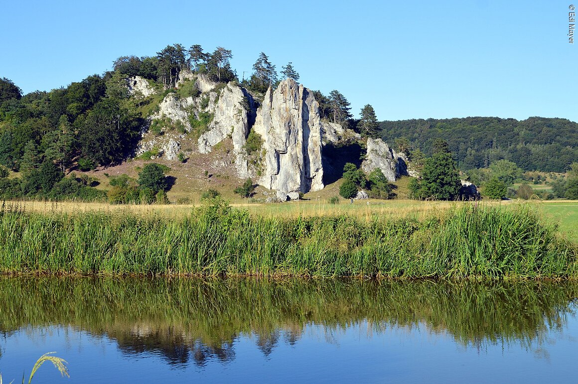 Burgsteinfelsen (Dollnstein, Naturpark Altmühltal)