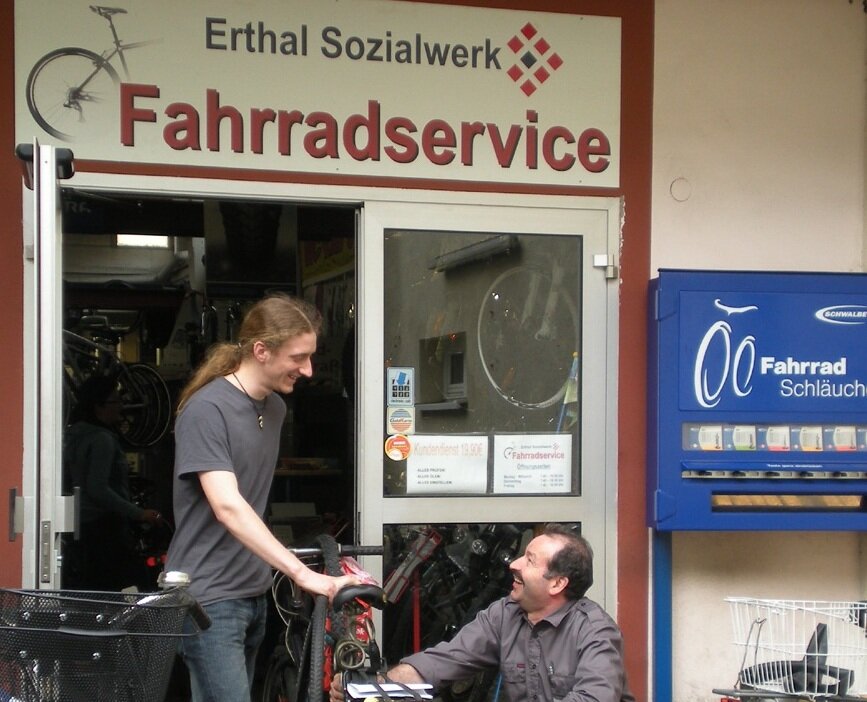 Erthal Sozialwerk Fahrradservice Tourismusverband Franken