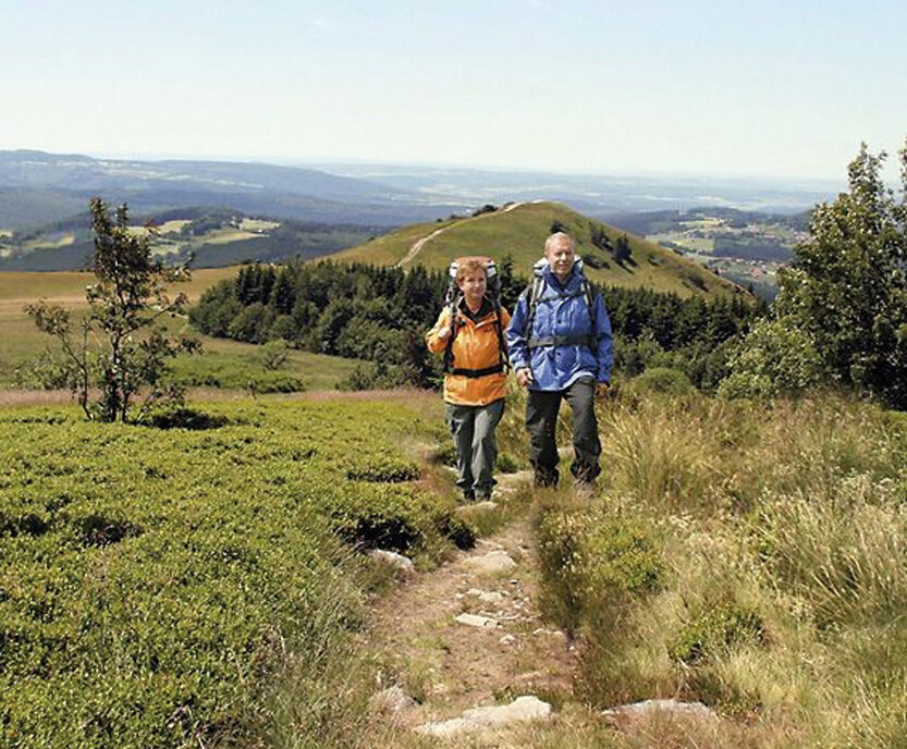 Rhön - auf dem „Hochrhöner“ Rhön - auf dem „Hochrhöner“
