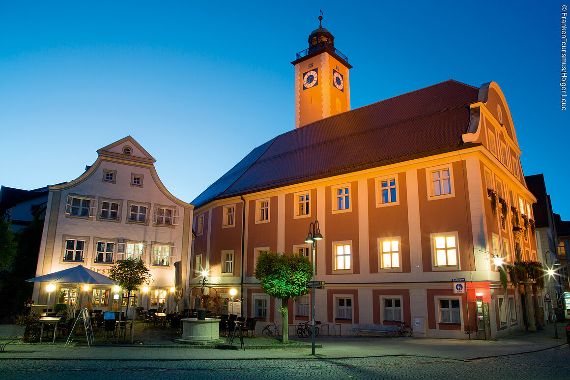 Eichstätt, Rathaus am Marktplatz