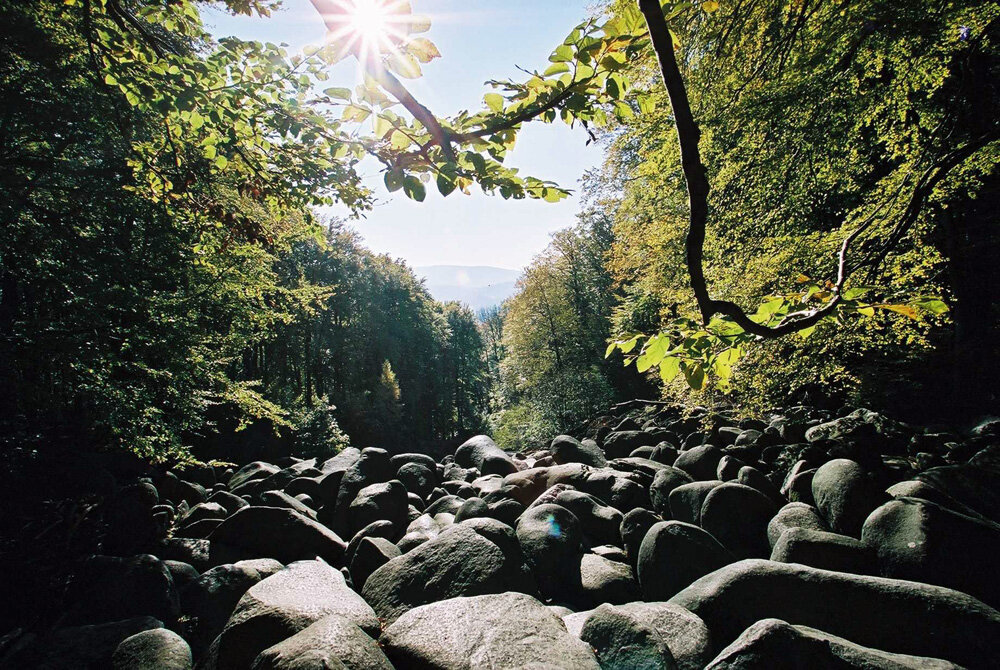 Felsenmeer bei Reichenbach im Naturpark Bergstraße-Odenwald