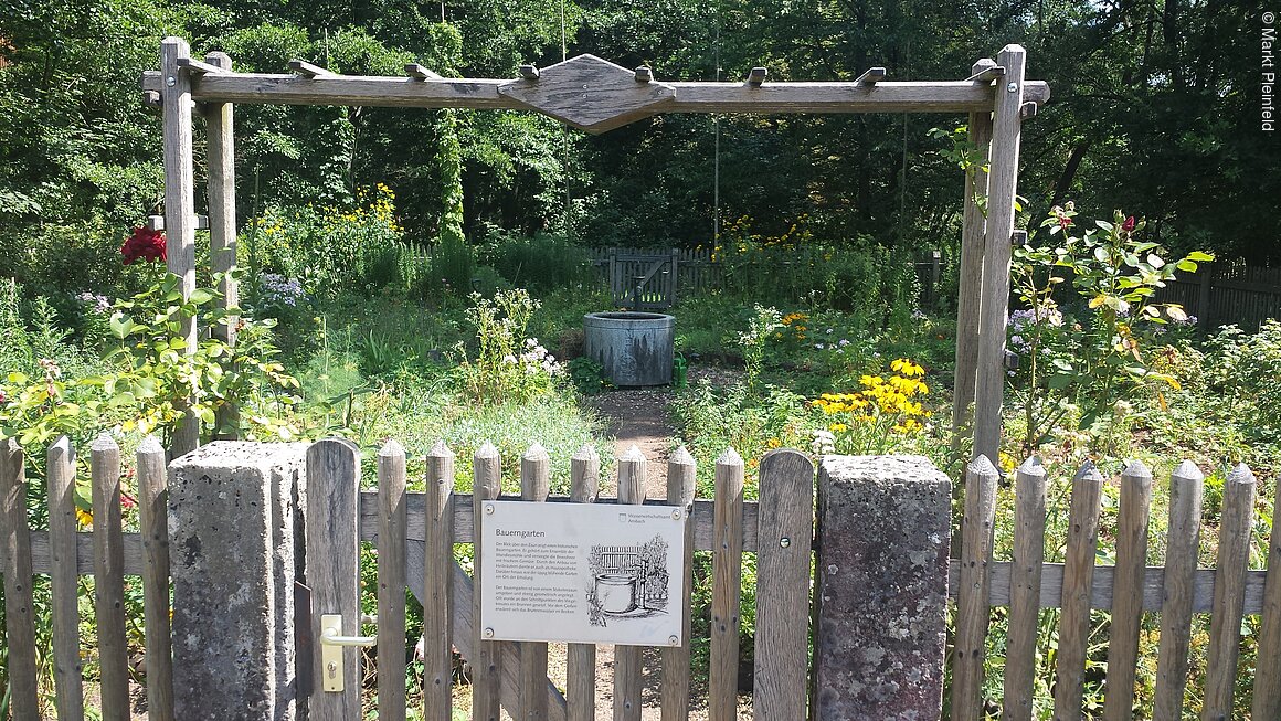 Schaugarten an der Mandlesmühle (Pleinfeld, Fränkisches Seenland)