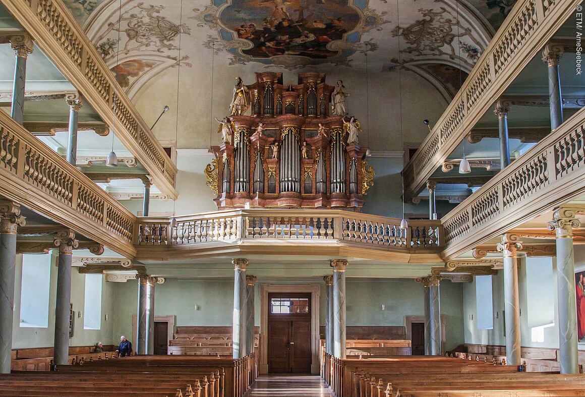 Innenraum der Neustädter Kirche, Erlangen