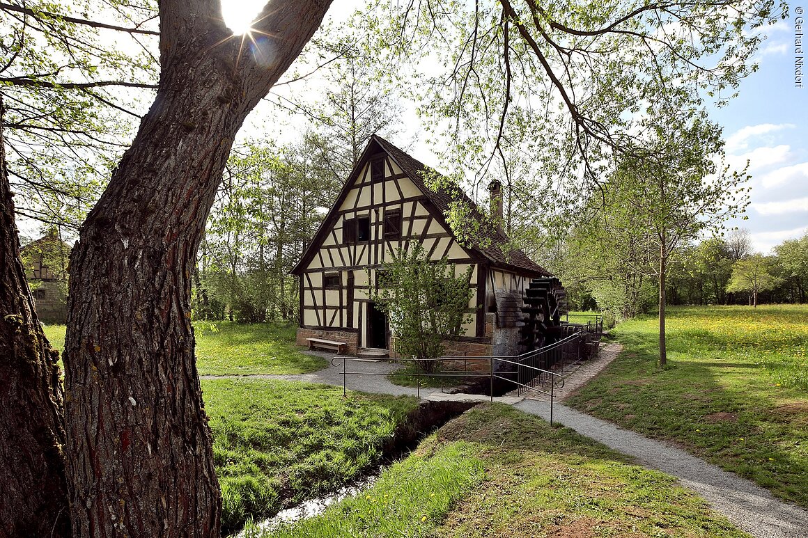 Ölschlagmühle (Fränkisches Freilandmuseum Fladungen, Rhön)